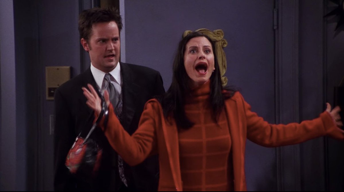 najwamoremio's tweet photo. Monica geller is always a mood https://t.co/Aay89cAbuJ