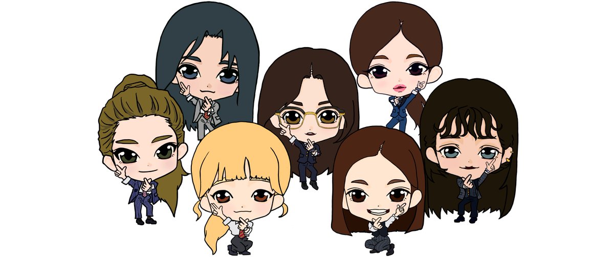 #오마이걸 #캐릭터 #던던댄스