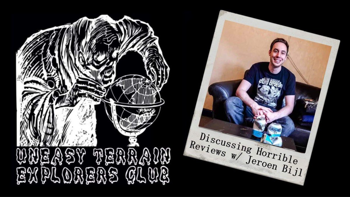 putridprod's tweet photo. Season 2, Episode 1 is here! In this episode I sit down and chat with OG horror Youtuber @HorribleReviews about his channel, extreme cinema, and the huge collab video he just dropped! Check it out!

Listen here: https://t.co/UTz1ZrcFaf

Watch here: https://t.co/eATXzeAodm https://t.co/f3niw5ytm3
