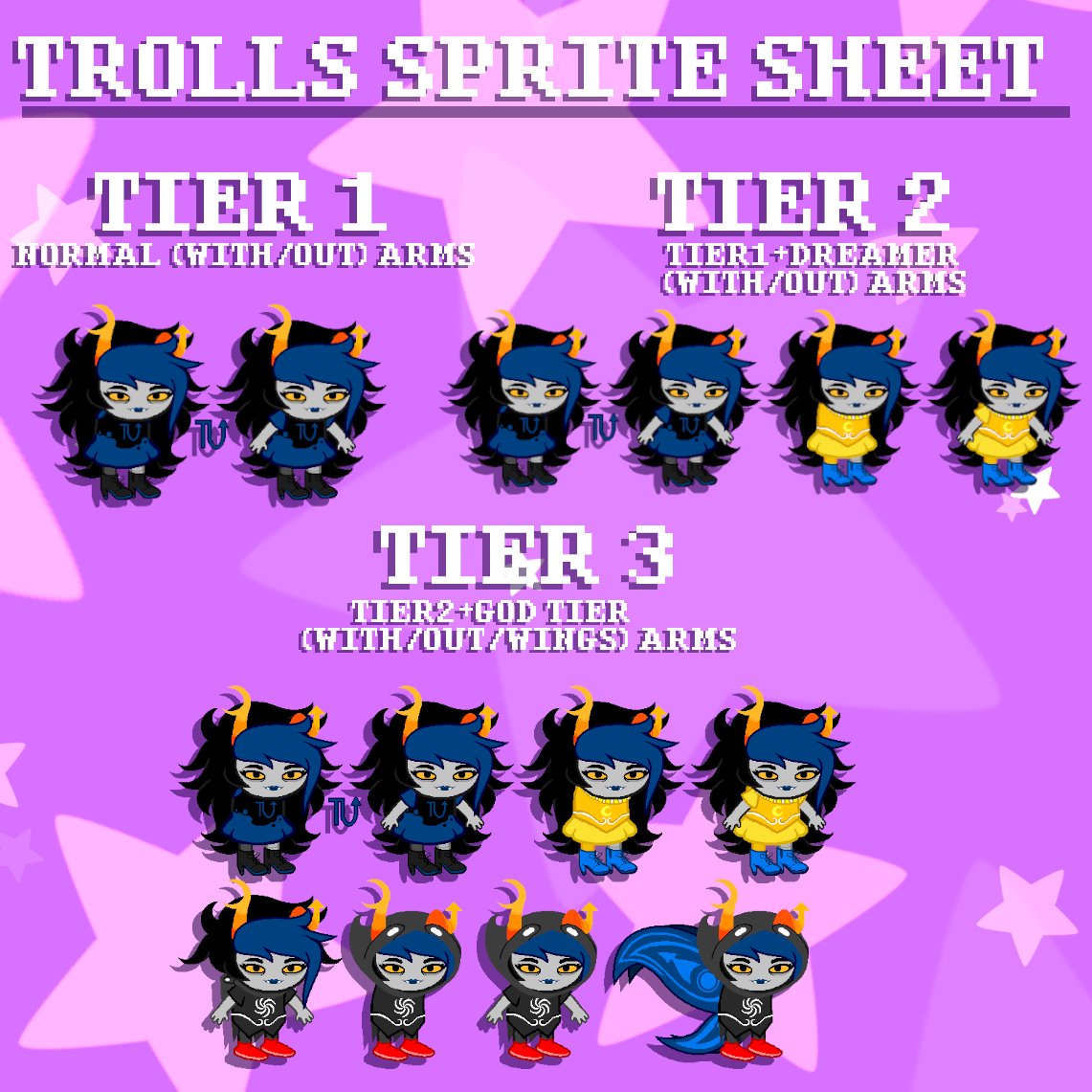 YanstarPrior250's tweet photo. ✧ likes and rt's are much appreciated!  ✧
Sprite sheet tiers

#animalcrossing #animalcrossingcommission #commiccionopen #acnh #acnhcommission #acnhchristmasart #anime #adventurtime #Homestuck 
#Minecraft #StevenUniverse https://t.co/deQkYMDgm6