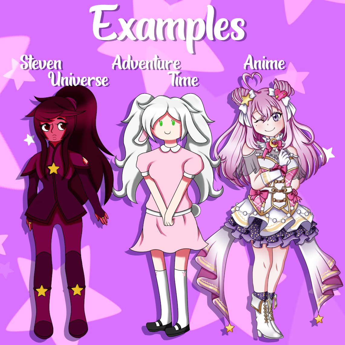 YanstarPrior250's tweet photo. ✧ likes and rt's are much appreciated!  ✧

Art styles references

#animalcrossing #animalcrossingcommission #commiccionopen #acnh #acnhcommission #acnhchristmasart #anime #adventurtime #Homestuck 
#Minecraft #StevenUniverse https://t.co/VMFv7bV1ov