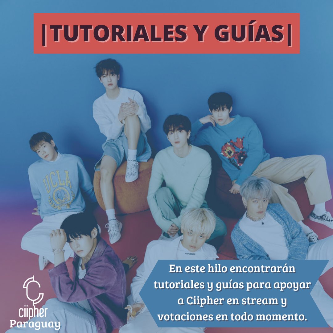 ciipher_py's tweet image. ↳ TUTORIALES DE VOTACIONES Y GUÍAS DE STREAM 

📌 Tutoriales de las apps que se necesitarán para las votaciones y guías de stream. 
Y algunos detalles importantes! ❤️

#Ciipher #싸이퍼 @RAIN_Ciipher