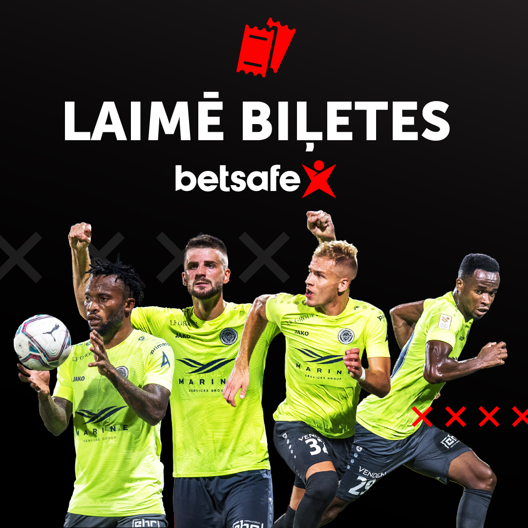 ⚽️ Konkurss - laimē 2⃣ biļetes uz "Riga" FC Konferences līgas play-off mājas spēli ceturtdien plkst. 20:00! Par vietu grupu turnīrā rīdzinieki cīnīsies ar Gibraltāra "Red Imps".

Lai piedalītos, seko <a href="/BetsafeLatvija/">Betsafe Sports</a> un retvīto šo ziņu! Uzvarētāju paziņosim 19.08 plkst. 10:00