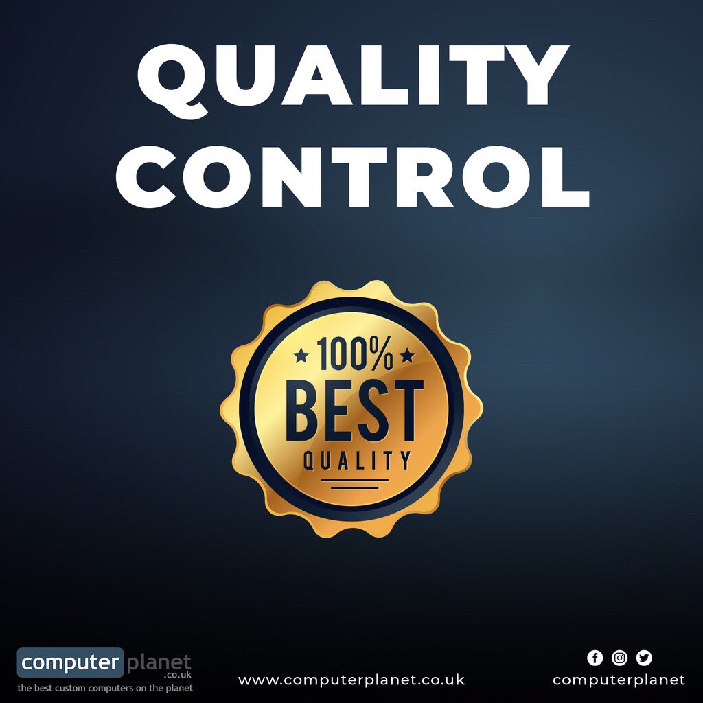 computerplanet's tweet image. During this process your PC is put through our 25 point check list to make sure everything is correct and working. If there is any error, failure, or reason we see your PC isn’t 100% perfect, we will not release it until the issue has been rectified.
computerplanet.co.uk