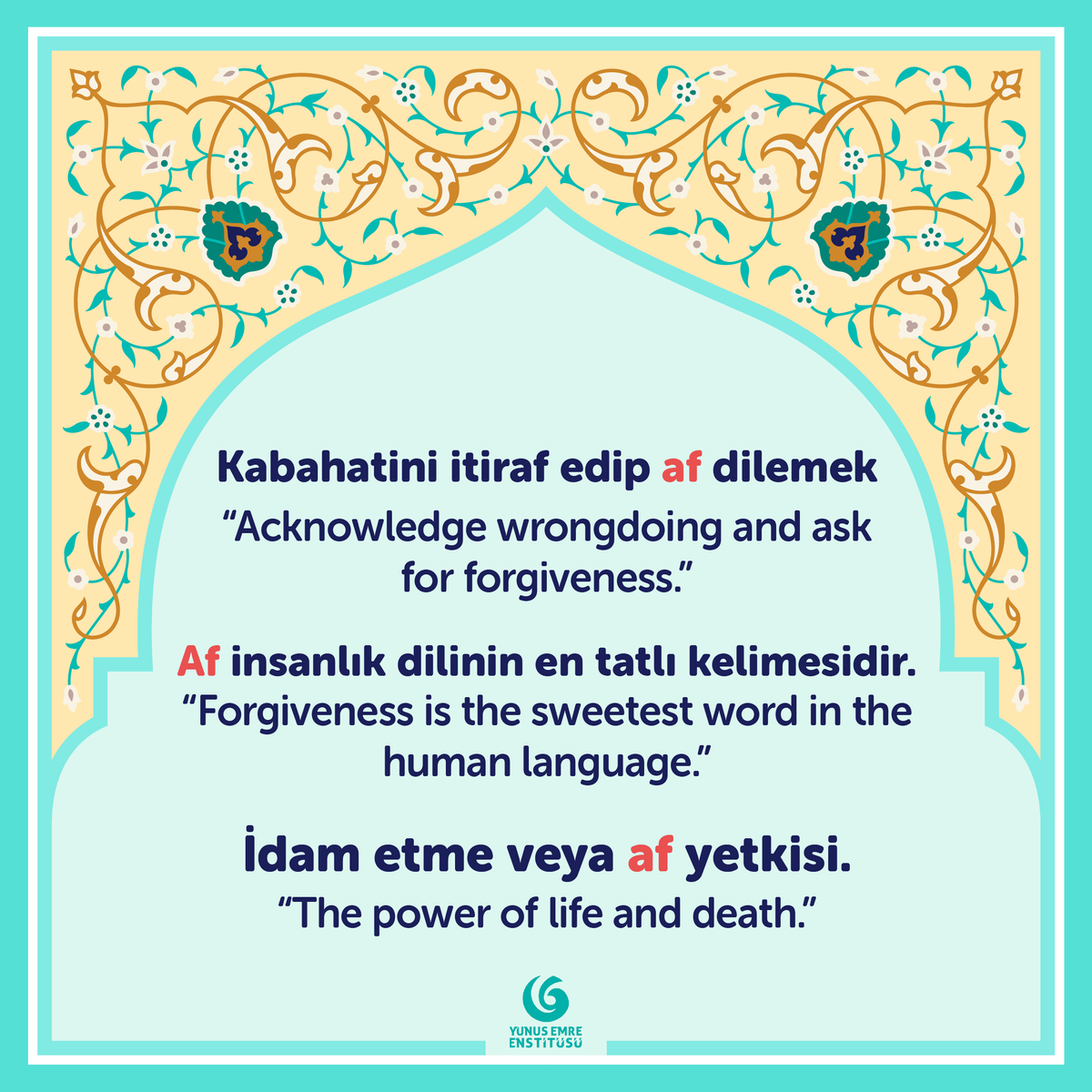 yeeamerika's tweet photo. 🇹🇷 ❝Suçlanmadan af dilemek suçluluk belirtisidir❞

🇺🇸 ❝Never ask for forgiveness before you are accused❞

#MerhabaMonday #TurkishIdioms 
#NewLanguage #TurkishCulture https://t.co/OLKIYWIjKG