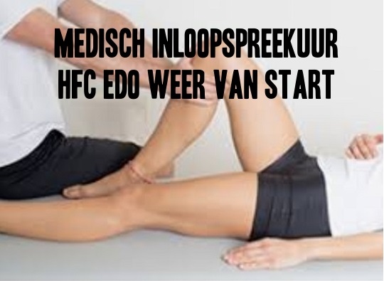 Medisch inloopspreekuur bij HFC EDO

Ook in het seizoen 2021-2022 zal er wekelijks een medisch spreekuur worden georganiseerd voor leden die hun sportblessure of klacht willen laten bekijken en beoordelen.

Lees verder: hfcedo.nl/1/1086/medisch…