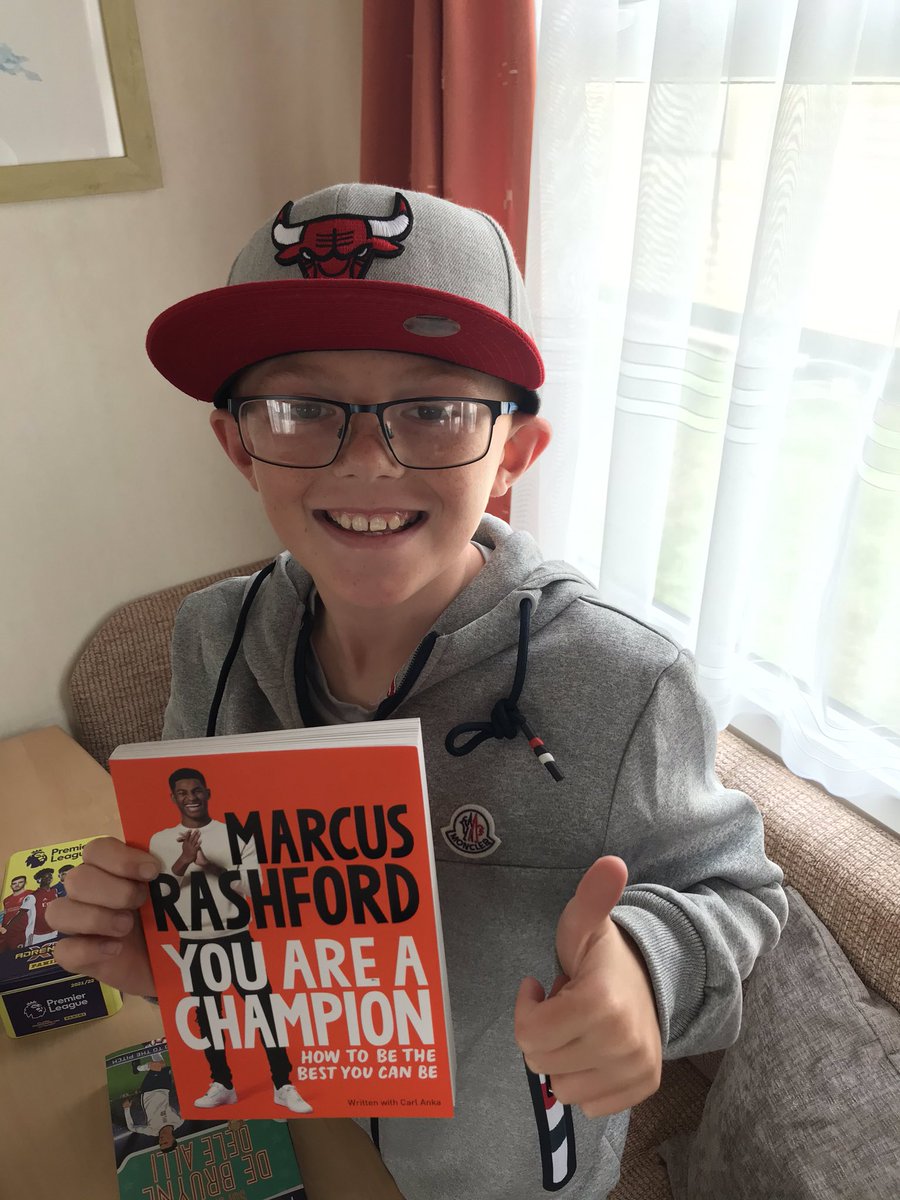 Cook13James's tweet photo. @MarcusRashford My Boy spending his money very wisely! Hoping to become not only as great as you on the field but equally as great off it 👍🏼 https://t.co/81NQIOwe3T