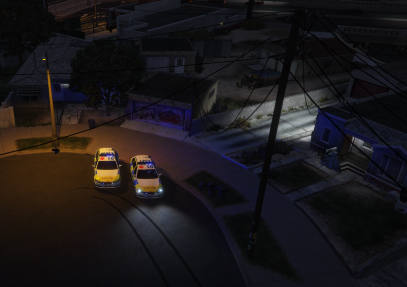 SUPT1274's tweet photo. As an advanced driver, I often get the chance to work with our @MetOpsLC in conjunction with Traffic.

Last night, I spent some time with @737_BC. We had both taken out some of our new BMW G31's. This image was just prior to a pursuit. 

@LondCallingRPC #fictional https://t.co/8KfEAgjWEE