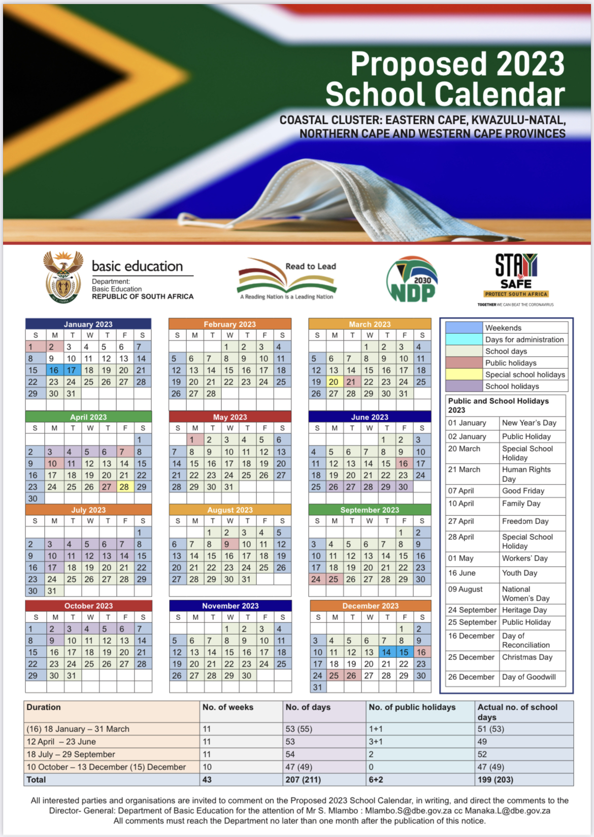 2025 Calendar With School Holidays South Africa