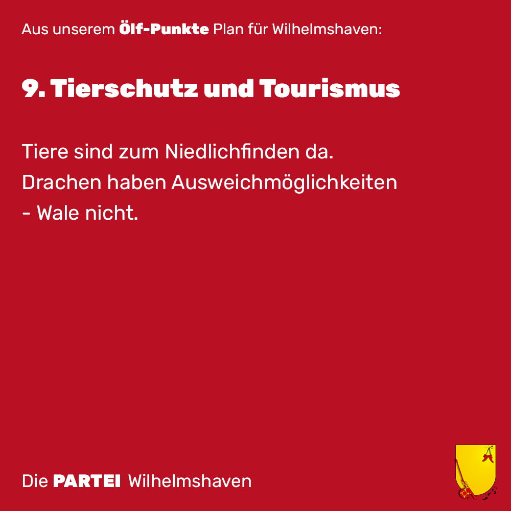 partei_whv's tweet photo. 9. Auszug aus unserem Ölf-Punkte Punkte Plan für Wilhelmshaven: https://t.co/KdqBNdQ5Hh