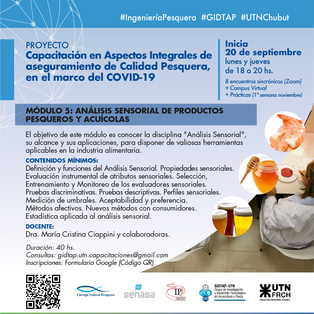 UTNChubut's tweet photo. El 20 de septiembre iniciará el curso "Análisis sensorial de alimentos en la teoría y en la práctica".
Consultas
📧 posgrado@frch.utn.edu.ar
📧 gidtap.utn.capacitaciones@gmail.com
Inscripciones ✍️
https://t.co/uMThRyidmA
#UTN #PosgradosFRCh #SCTyP #GIDTAP https://t.co/9fh37vSuof