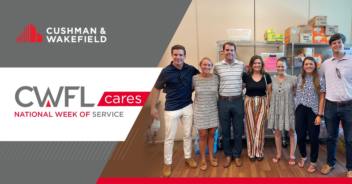 CushWakeTN's tweet photo. Our @CushWakeTN Future Leaders participated in a National Week of Service last week by serving the community at the @roomintheinn. #CWFL #CushWake #Nashville https://t.co/wqwXbkA6K1