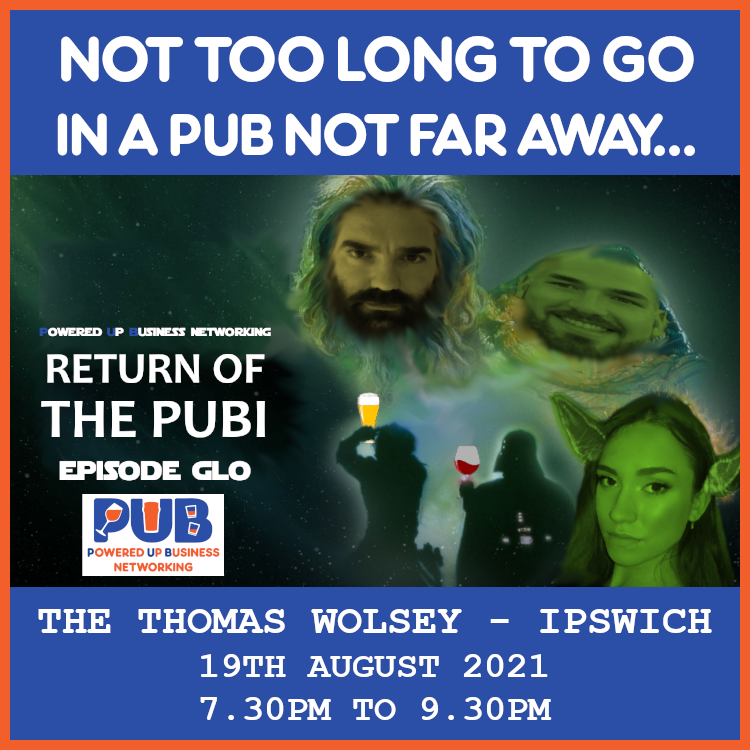This Thursday, in #Ipswich, we return to the pubi! All the fun as usual, and we have a great talk from Yoda of @glo_marketing who will be giving a talk titled "SEO Content: Write your Way to Online Success"

You can get tickets from our event page: eventbrite.co.uk/e/powered-up-b…