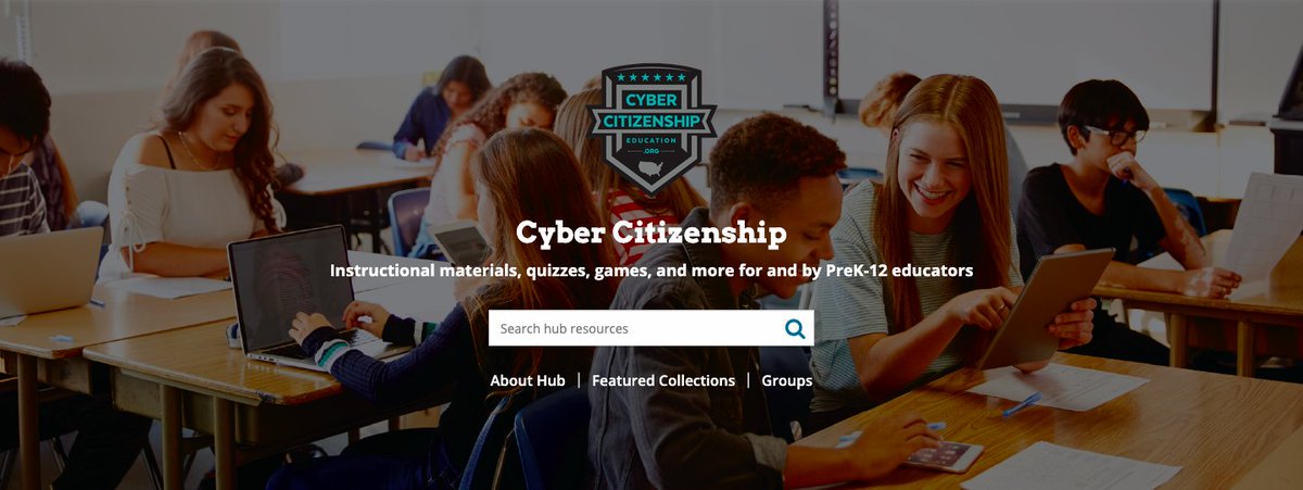 NewAmericaEd's tweet photo. 📣 Spread the word to educators you know: With @CyberSecurityFL, we developed a NEW hub containing resources for teaching #K12 students about misinformation, disinformation, social media platforms, and other related topics. Please share: https://t.co/axt65qHxuk https://t.co/0GVmLTpt5M