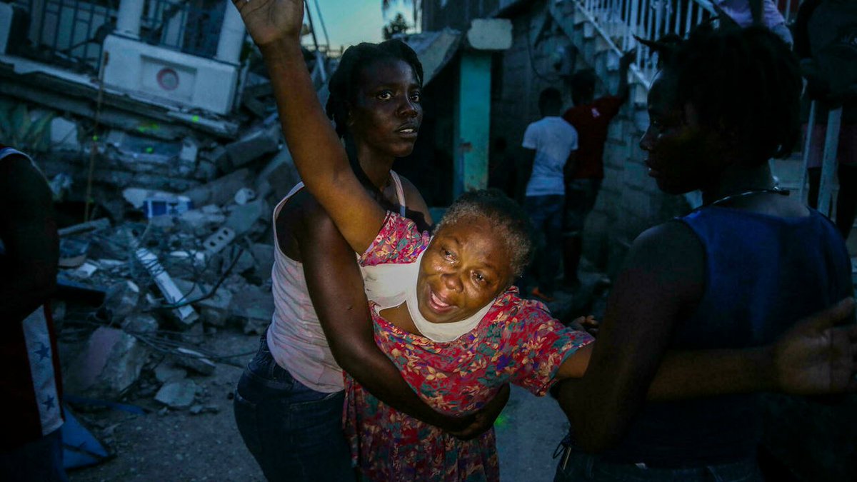 Soutenons nos frères et sœurs Haïtiens dans ces moments très difficiles. 😩🇭🇹🇭🇹

Ce pays n'a aucun répit. 

#connaisafrique 
#haitiearthquake 
#HaitiStrong