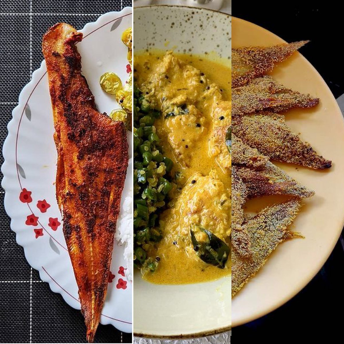 Largescale Tonguesole, a k.a മാന്തള്(manthal) ळेप(lepo) ನಂಗು(nangu) & நாக்கு மீன்(naakumeen) is #InSeason this month on both coasts. Check our calendar on inseasonfish.com for more sustainable seafood options
#AskForInSeasonFish
🍽️: @theknotstory @shagunkhanna @foodonrun__