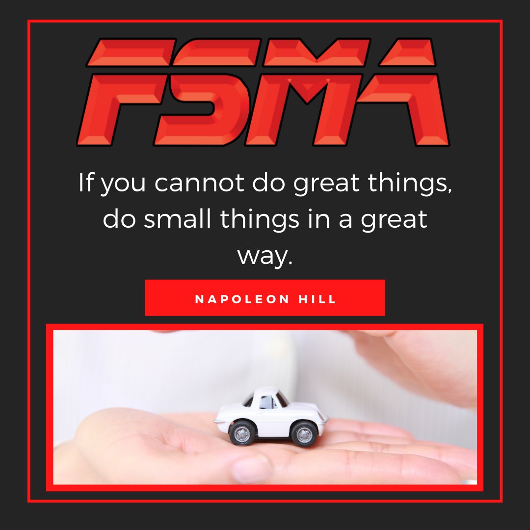 fsmauk's tweet photo. "If you cannot do great things, do small things in a great way." - Napoleon Hill

#quoteoftheday #mondaymotivation #quote #quotes https://t.co/OUBmumsuGi