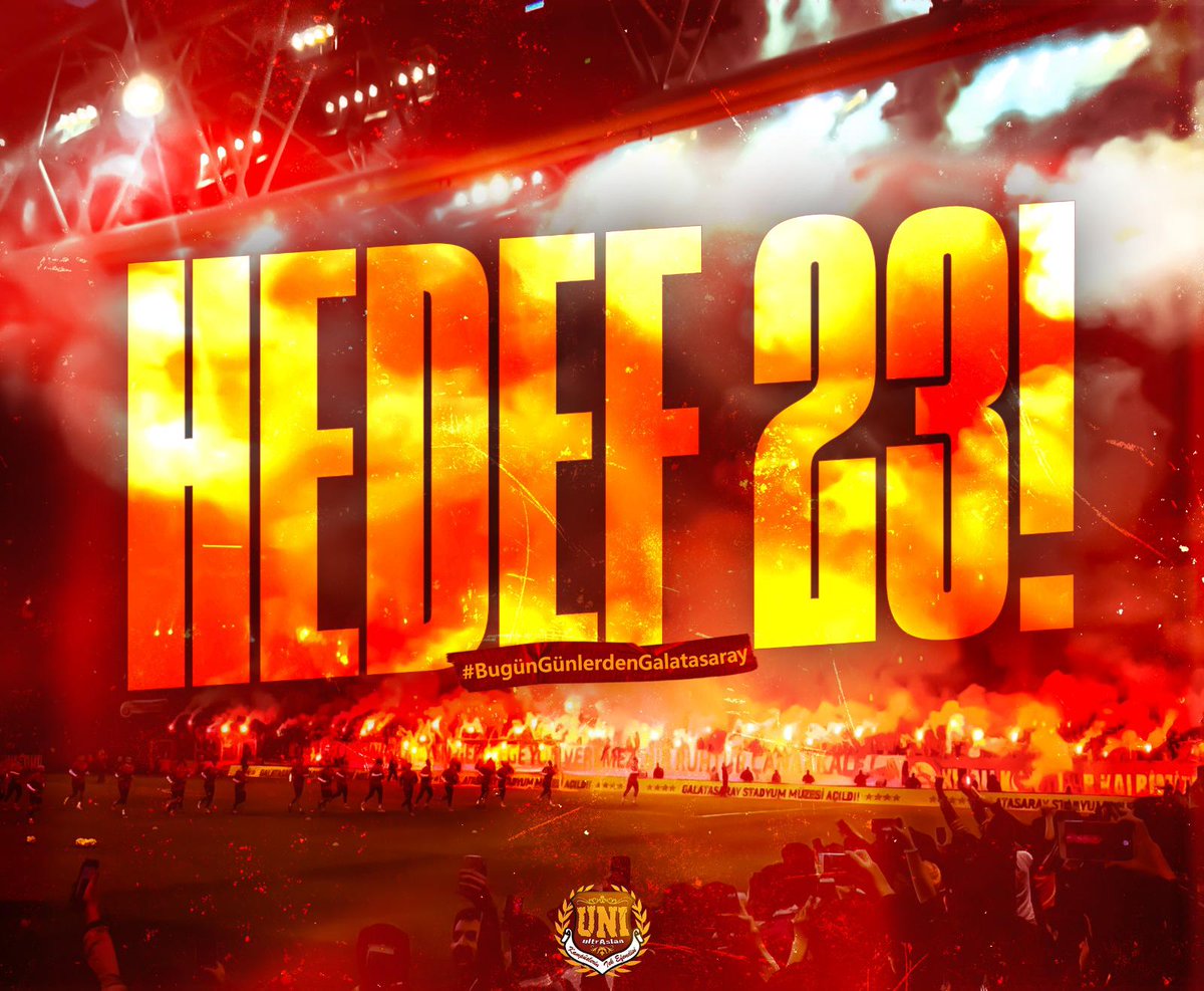 #Hedef23 #BugünGünlerdenGALATASARAY