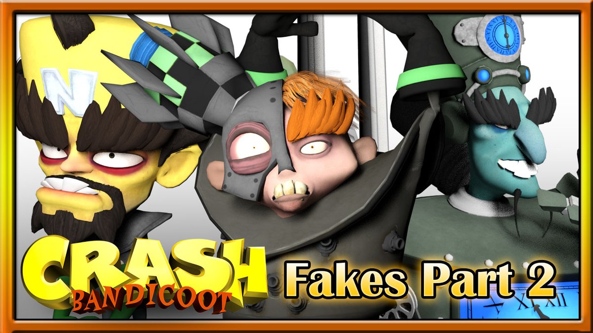 KingGamesMCS's tweet photo. Crash Bandicoot: All FAKE Characters Part 2
Video: https://t.co/eDsF9EO8ly
#CrashBandicoot #FakeCrash #FakeCoco #CTRNitroFueled #CrashBandicootNSaneTrilogy #CrashBandicootFanart #CrashBandicootWarped #FakeCortex #FakeGin #FakeTropy #FakeBrio #FakeNina https://t.co/o1ES7t68fW
