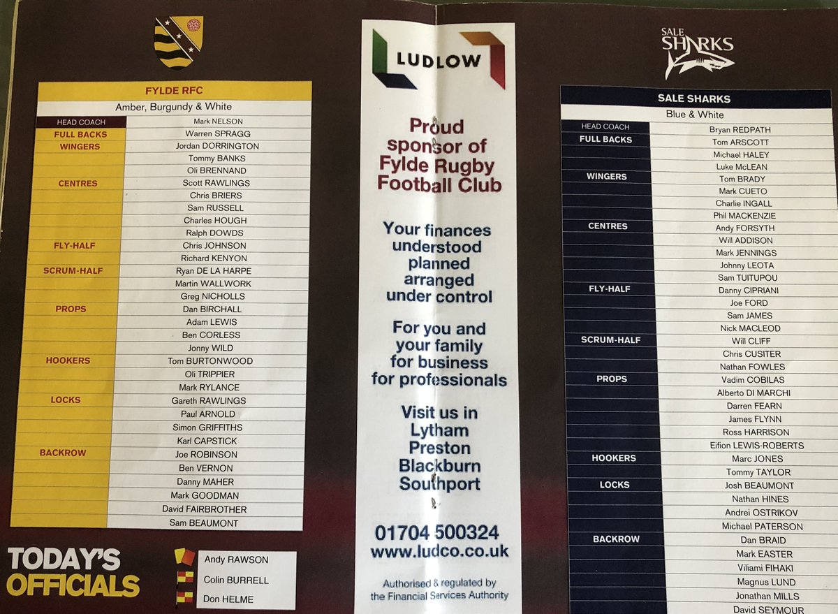 Fylde Rugby tweet media