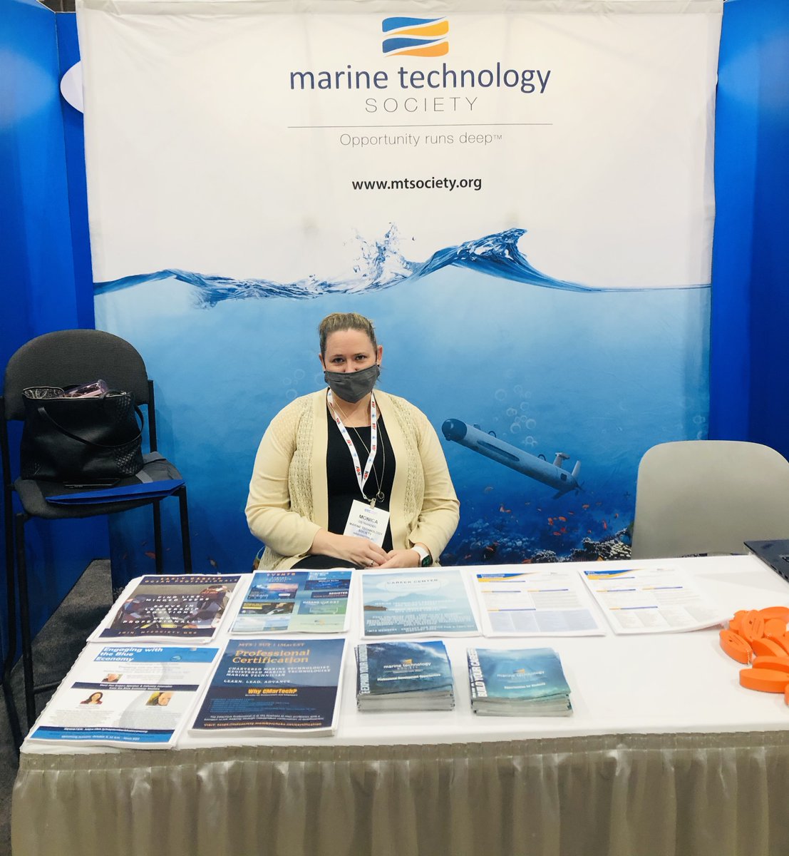 MTSociety's tweet image. Ready for OTC 2021 to start! Stop by booth 916 and learn about MTS. #offshoretechnology #OTC2021