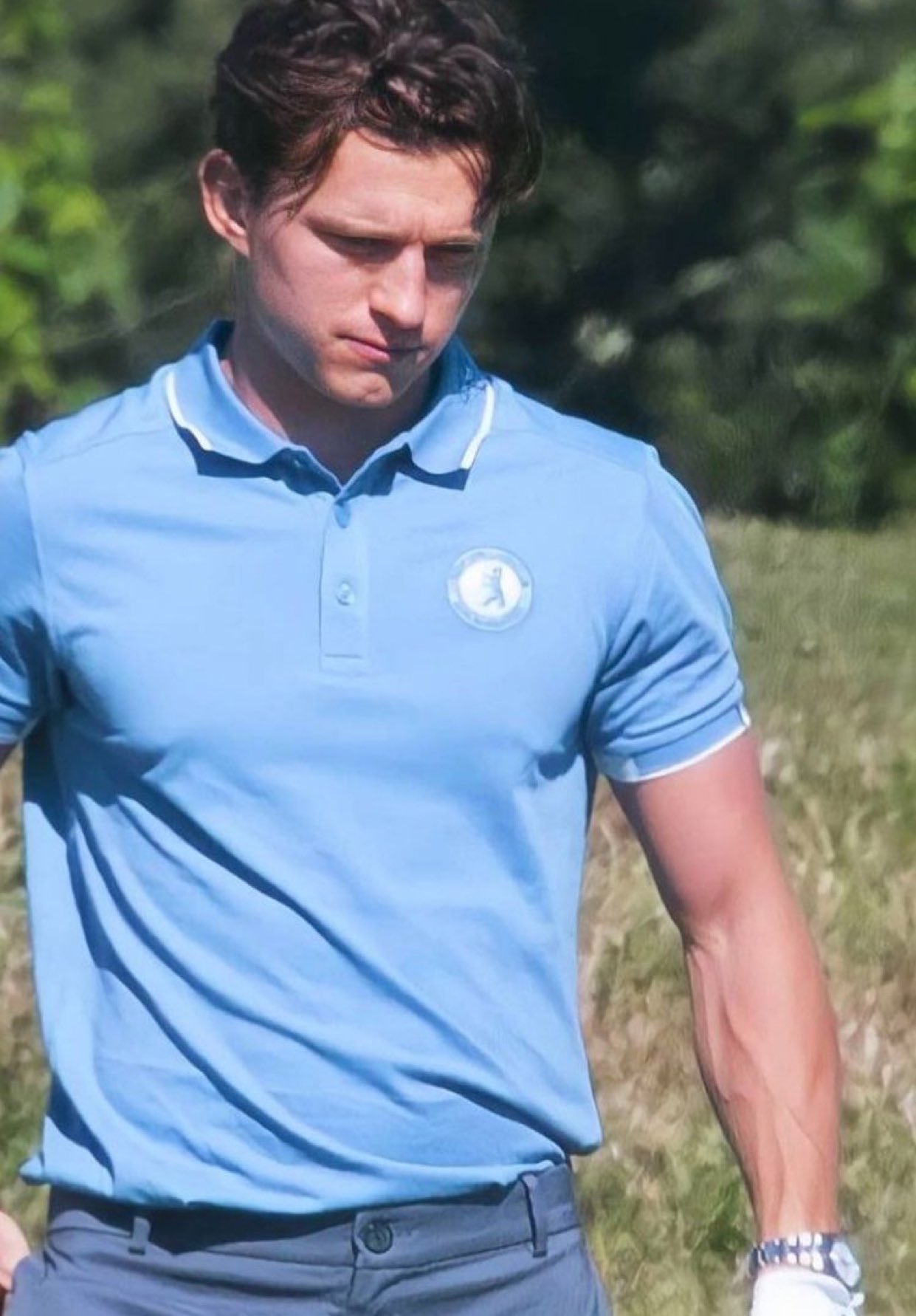 Tom holland top polo shirt