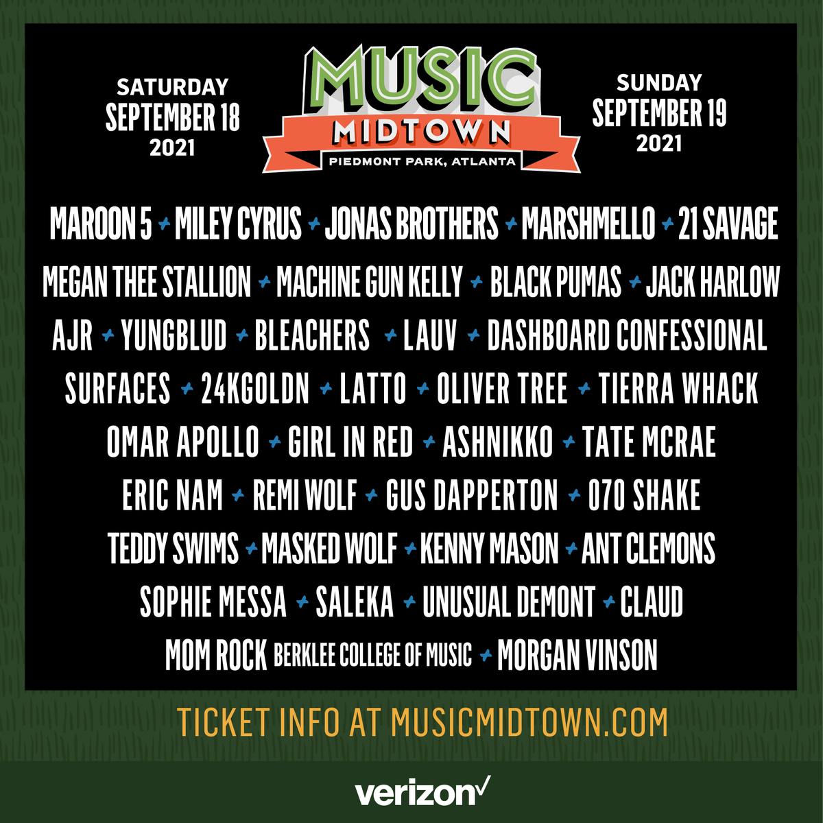 2022 Music Midtown lineup