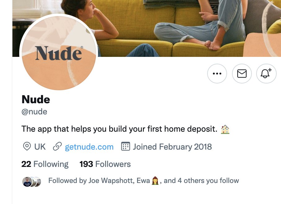 Nude on Twitter: "It's the little things — like getting the Twitter handle we've always wanted 🎉…