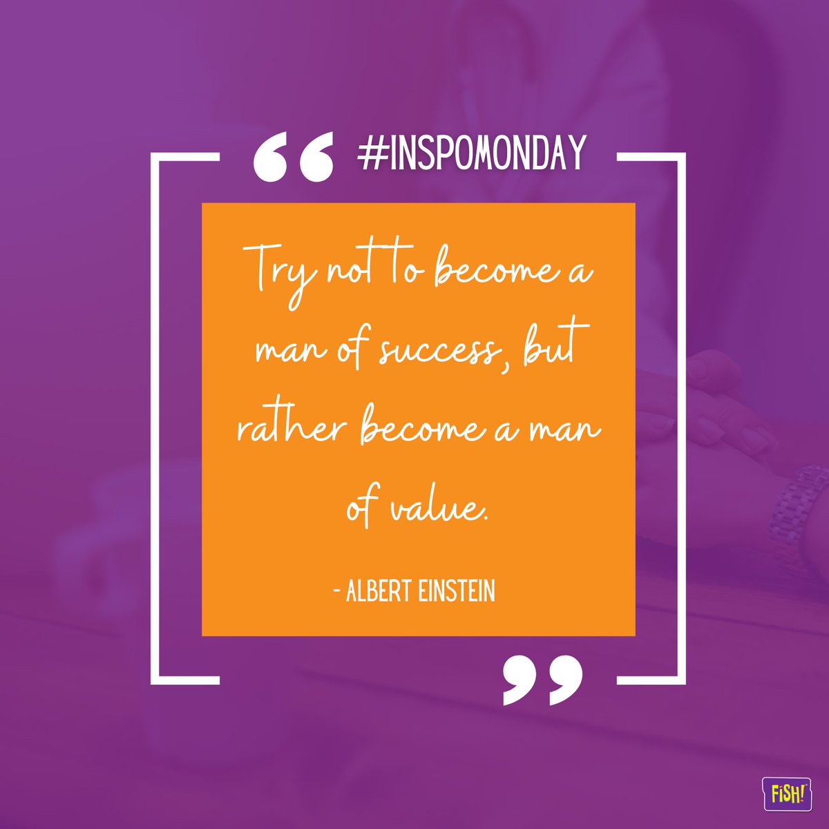 fishphilosophy's tweet photo. When we live by our core values, we create a more fulfilling life, shining a bright light not just on ourselves but everyone around us.
How can you bring core values into the workplace? Tell us your thoughts!
#inspoMonday #FISHPhilosophy #entrepreneur https://t.co/brD0MNuHvZ