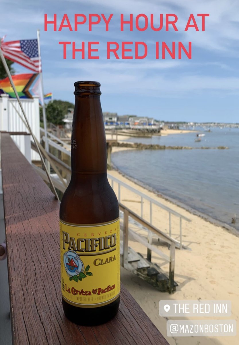 BosGuy's tweet photo. Cheers queers! It’s happy hour at #theredinn
#provincetown #ptown #carnivalweek https://t.co/PbCHXcYzU5