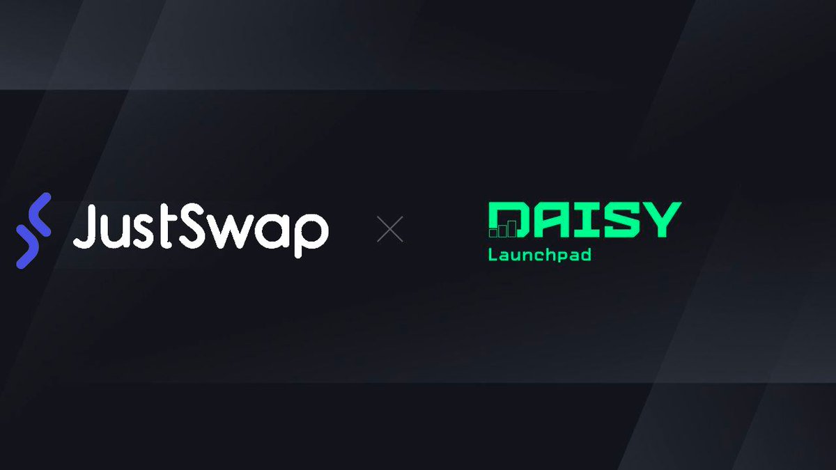 DaisyProtocol's tweet image. @DaisyProtocol listed on @defi_just 
Check the url below 

🔻🔻🔻

justswap.io/?lang=en-US#/s…