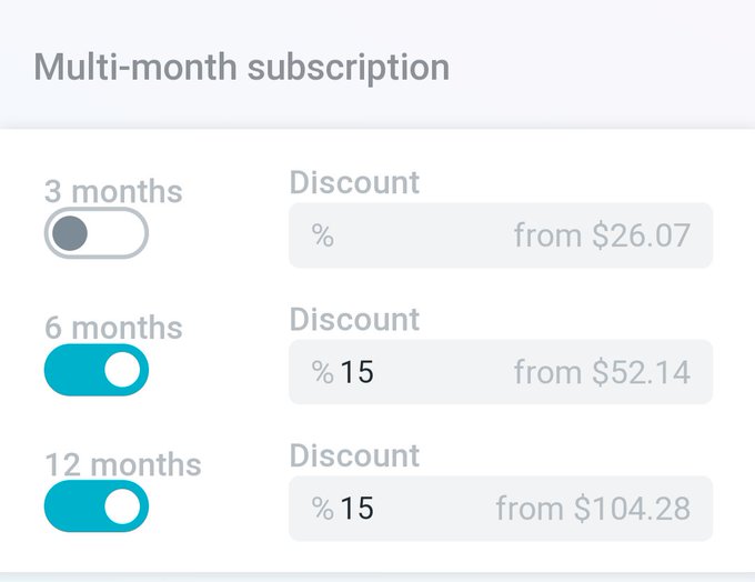 15% discount  For those who choose  6 month or  12 month subscribe plans 😉  Only on my AVN @loveKai69<a href="/tag/chaturbate"class="tags"><span>#chaturbate</span></a><a href="/tag/phub"class="tags"><span>#phub</span></a>