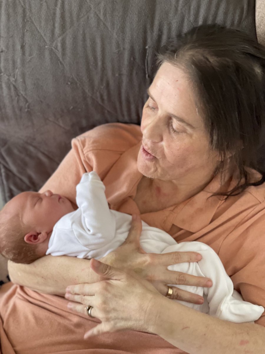 HDawareness This is my wife and our first granddaughter and I know my wife will die from Huntington’s and that is the reality of Huntington’s