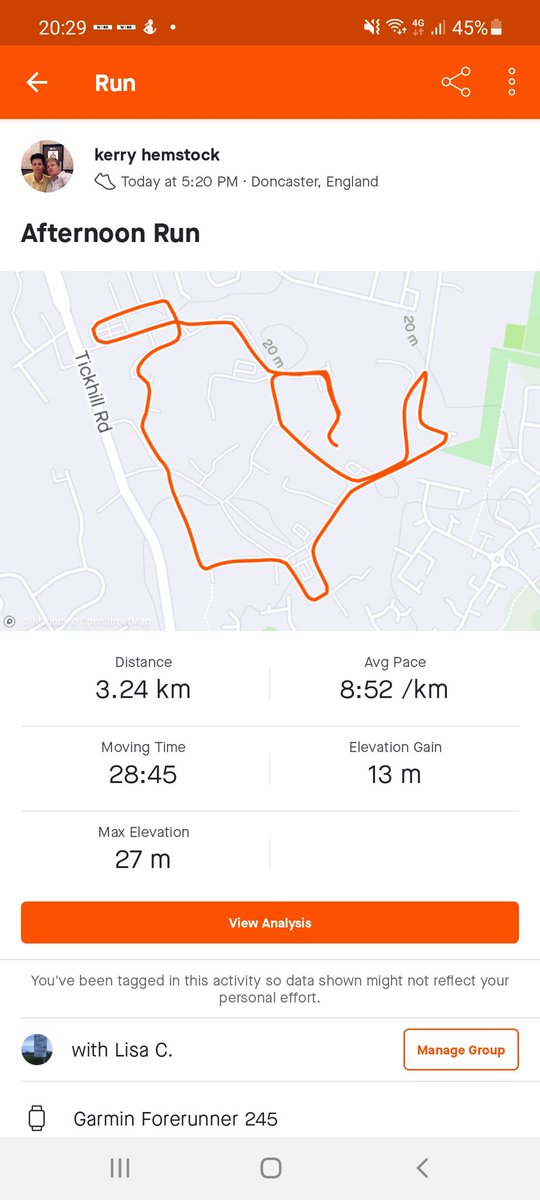 kerry_hemstock's tweet photo. Monday run #MindfulMovers #NursesActive https://t.co/lCHmqLo7Bs