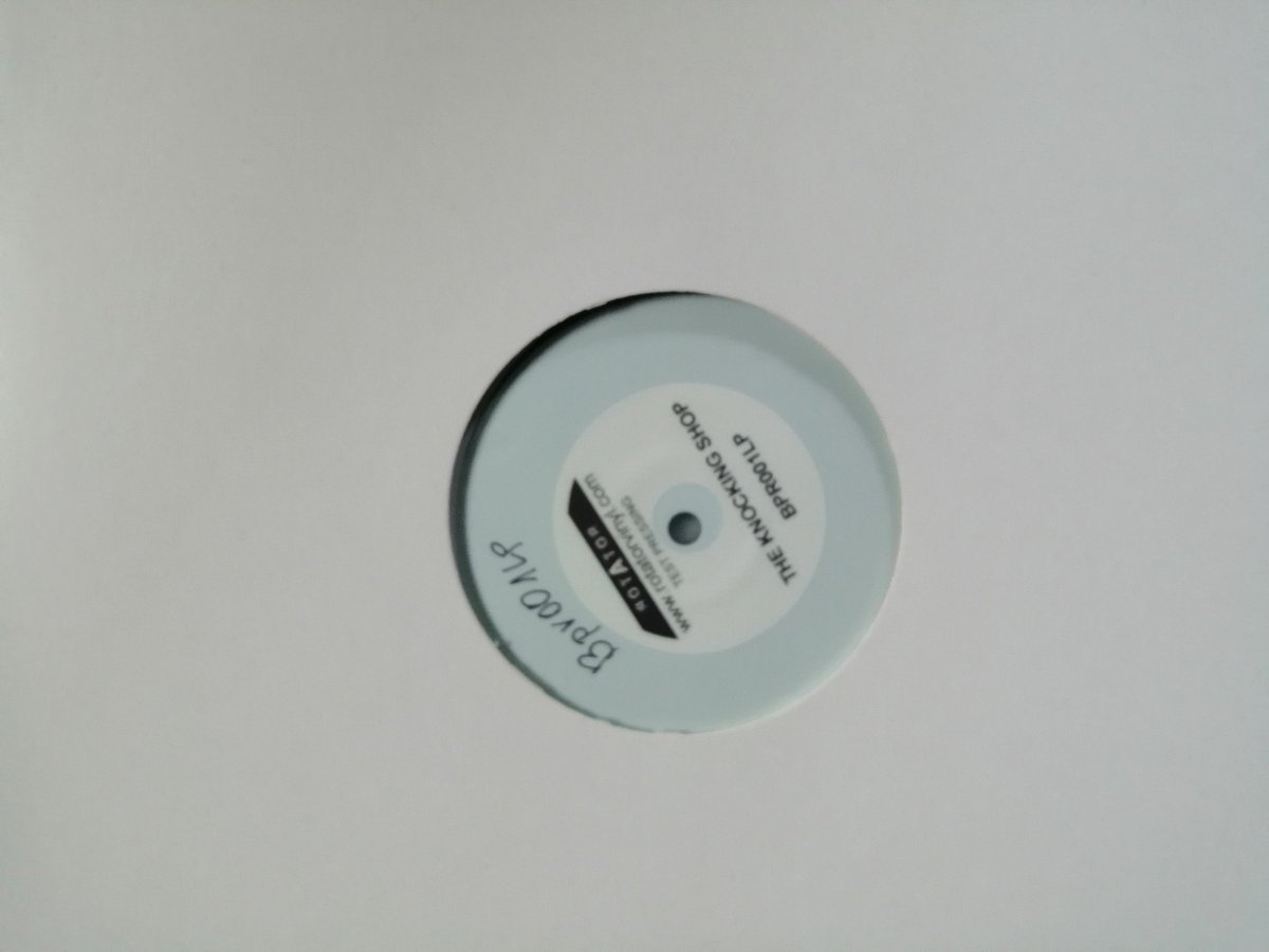 KnockingBand's tweet photo. Postman dropped off the test pressings this morning! #HalfOrphan #vinyl https://t.co/N2XBEN9jbg