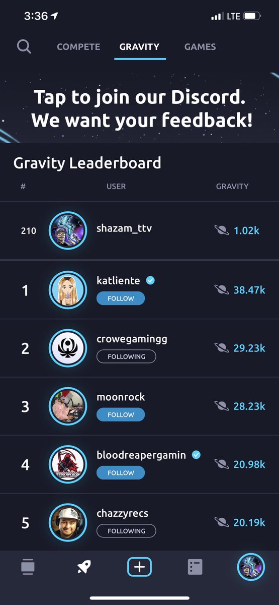 SHAZAMBFG's tweet photo. We’re climbing baby 210! @ShareOnHover  I will talk about hover every single day! This is going to be one of the best spots to be at to grow your communities and channels !!! https://t.co/SDQPC0ttie use my referral code : SHAZAM #startgrowing #supportstreamers #smallstreamers https://t.co/WaGtY9wHYK