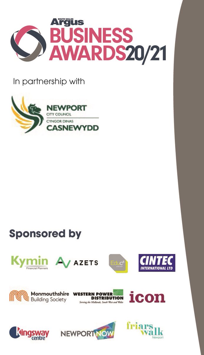 It's Business Awards time again #porthour - if you're a Gwent business and want to enter just to go southwalesargus.co.uk/businessawards - we want to celebrate your success. Entry deadline is Sept 24 - looking forward to hearing from you...