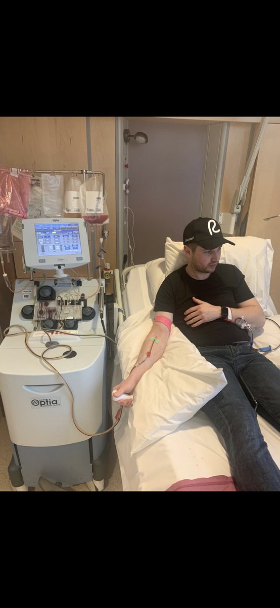 AnnemharieEFC's tweet photo. @NevilleSouthall @BluesVCancer All my family on the register here’s my son donating he helped a lady from america #jointheregister https://t.co/1e6DOwtmmu