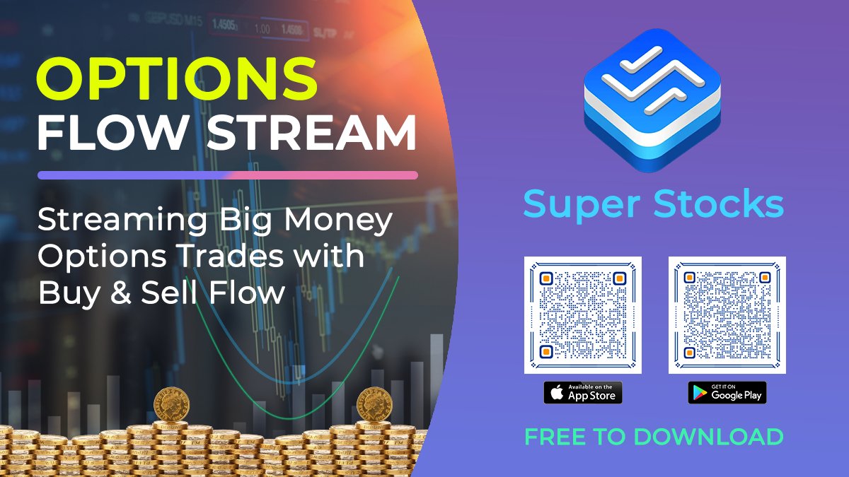 MITickWatcher's tweet image. #Options Flow Stream Update $AAPL $AMZN $NVDA $HOOD $MPC $TTWO $TLT $TGY $NDX ​$SPY $SPX #OptionsTrading #OptionsFlow #optionstrade #optiontrading #stock #stocks #StockMarket #Investment #investing #invest #investor #investors #UOA apple.co/2XZuTYw