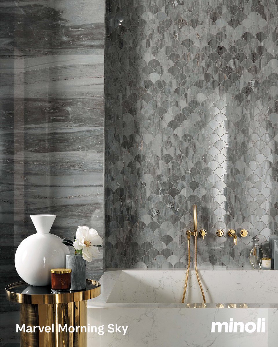 MinoliLondon's tweet photo. Marvellous Monday Marvel Morning Sky

https://t.co/nfez4dCuuB

Grey has never been so compelling. Inspired by prestigious natural marble from Italy, Marvel Morning Sky presents fluid veins, full of movement created by assemble of grey and white highlights. 

#minoli https://t.co/MXZGXYFtdv