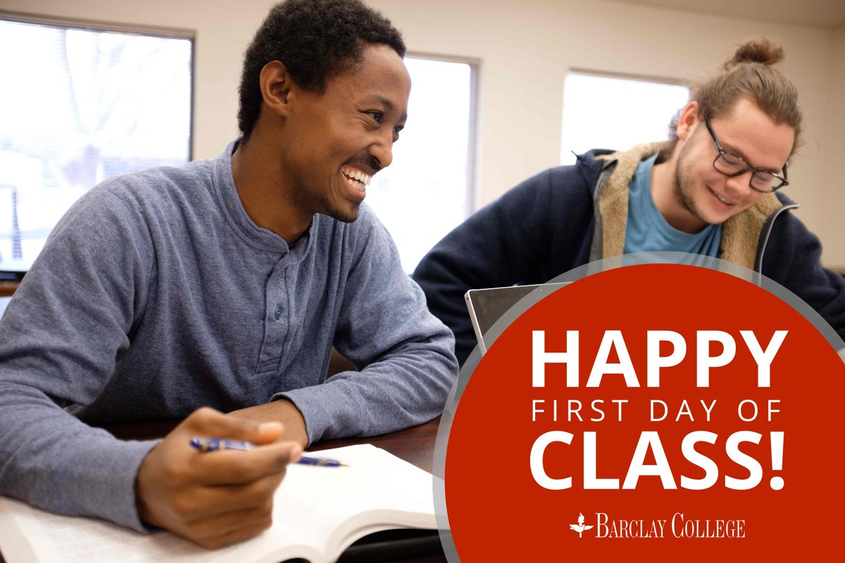 BarclayCollege's tweet photo. Happy first day of campus classes, Bears! Whether it's your freshman year, senior year, or somewhere in the middle, we hope you have a great year and make some lifelong memories!
#GoBears #BarclayCollege #LifeServiceLeadership https://t.co/QJYGr6KiNY