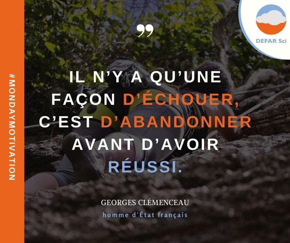 MaladBa's tweet image. Bon début de semaine à toutes et à tous.
Que pensez-vous de la citation de GEORGES CLEMENCEAU ?
Doit-on abandonner face à certains problèmes ?
#design #marketingdigital #programmationweb #MondayMotivation #mondaymood #motivation #kebetu
