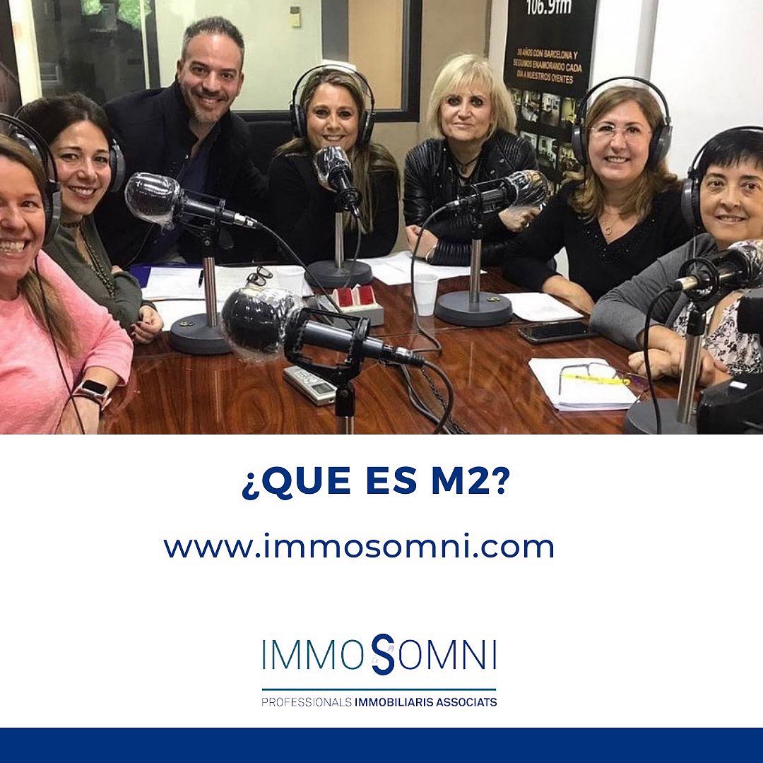 ¿Que es y como surge m2? Nuestro programa de radio inmobiliario: Puedes descubrirlo en nuestro nuevo post 📲  immosomni.com/noticias #immosomni #mls #m2 #turadioinmobiliaria