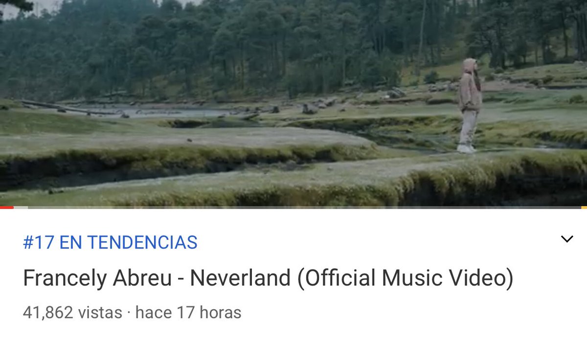 El video oficial de “Neverland” es tendencia #17 en México 🇲🇽 

— Com mas de 40mil views.