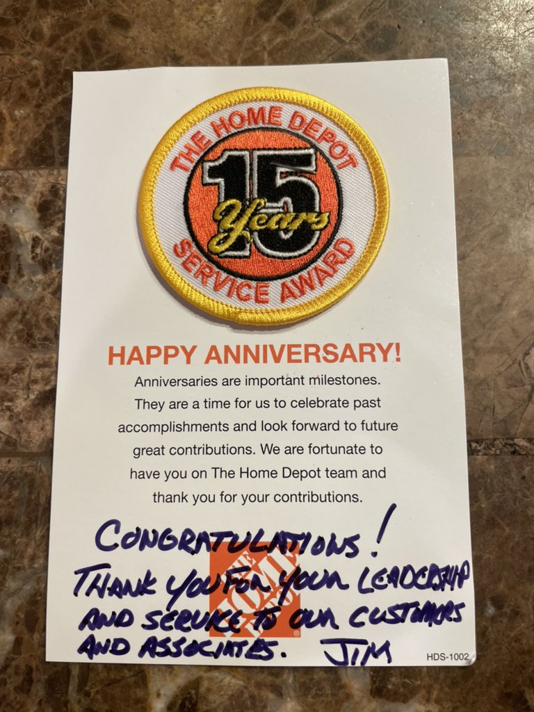 Rachel Leonard (@lumbeelady2004) on Twitter photo If you would’ve asked me 15 years ago where I’d see myself today, still working at #TheHomeDepot wouldn’t have been it. But, thanks to some great leaders, here I am & I wouldn’t change a thing. Couldn’t be happier than I am with the company & the life its given me. <a href="/JimSimmonsHD/">Jim Simmons</a> If you would’ve asked me 15 years ago where I’d see myself today, still working at #TheHomeDepot wouldn’t have been it. But, thanks to some great leaders, here I am & I wouldn’t change a thing. Couldn’t be happier than I am with the company & the life its given me. <a href="/JimSimmonsHD/">Jim Simmons</a>