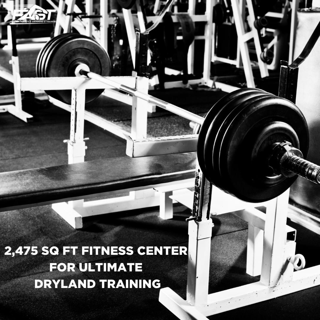 swimfloridafast's tweet image. At FAST, we know dryland workouts are equally important as being in the water. Our 2,475 sq. ft. dryland training center will have all the equipment you need to #TrainFAST.