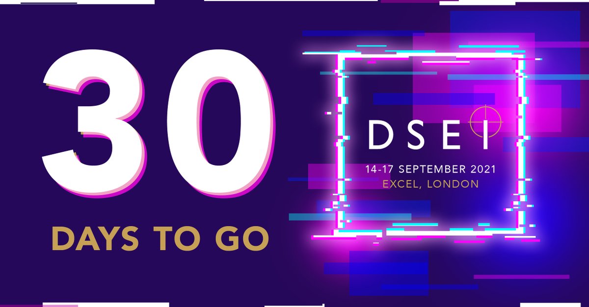 We're looking forward to catching up with everyone at DSEI! #DSEI