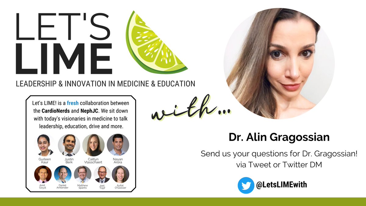 Let's LIME (@letslimewith) on Twitter photo This week, we are filming Episode 4 of Let's LIME!
We will be liming with Dr. Alin Gragossian (<a href="/AG_EM33/">Alin Gragossian, DO, MPH</a>) for this episode.
Send us your questions for #LetsLIMEwithDrGragossian. This week, we are filming Episode 4 of Let's LIME!
We will be liming with Dr. Alin Gragossian (<a href="/AG_EM33/">Alin Gragossian, DO, MPH</a>) for this episode.
Send us your questions for #LetsLIMEwithDrGragossian.