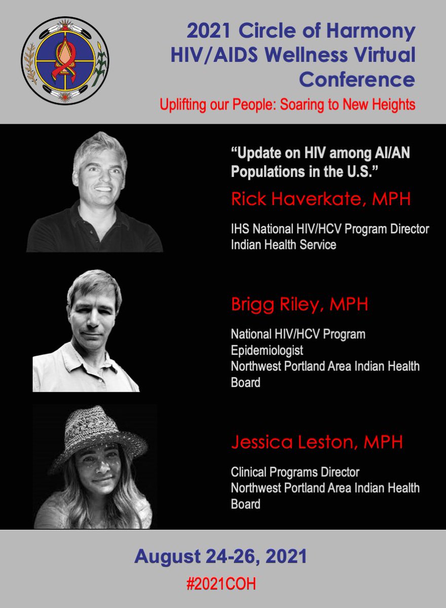 Join is at #2021COH for an update on the status of #HIV in #Native communities.
#EndingtheHIVEpidemic