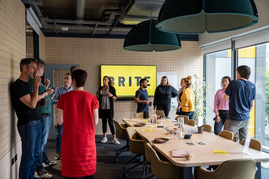 23D is part of the BRITE cohort!

Look at all these beautiful Britees, coming together for coffee, pastries and a good old chat at <a href="/plusxspace/">Plus X Innovation</a>